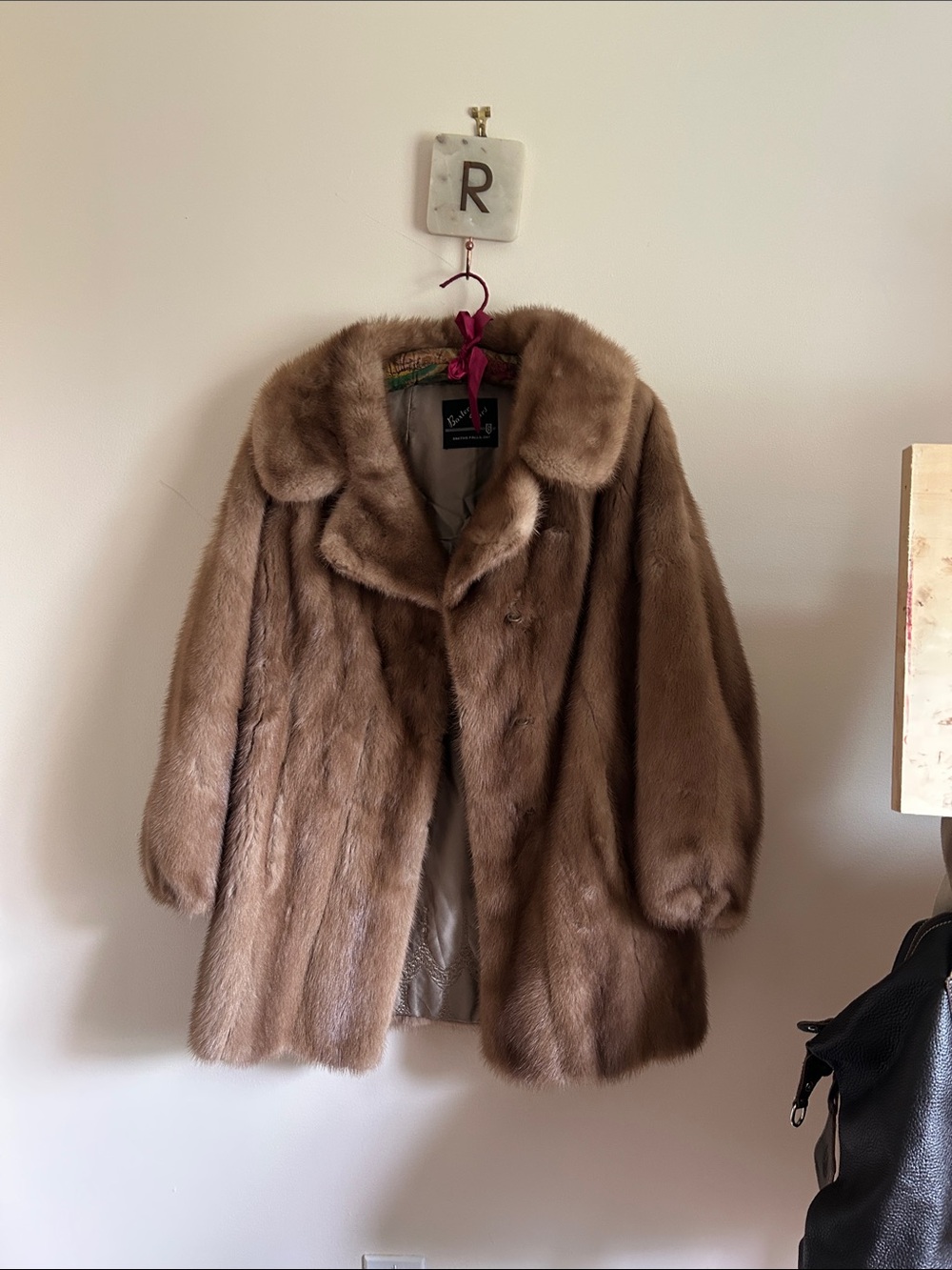Vintage genuine mink fur